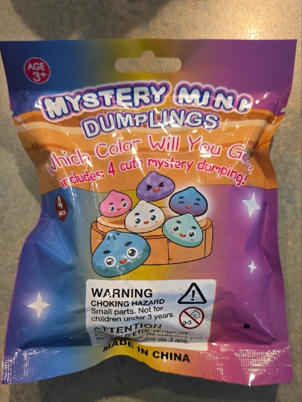 10 Packs Of: 4 Pc. Mystery Mini Dumplings 4pcs - Picture 2 of 2